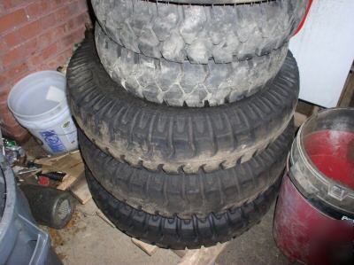 New pneumatic forklift tire, 7.50 9. .trailer,manlift
