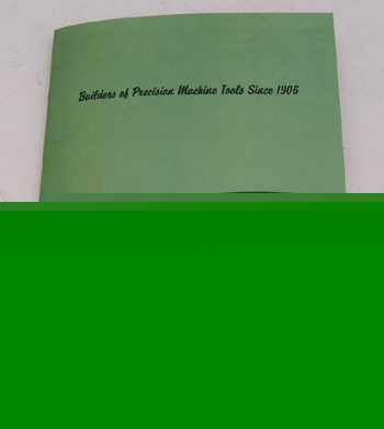 Rare 1958 south bend lathe catalog - southbend book
