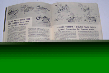 Rare 1958 south bend lathe catalog - southbend book