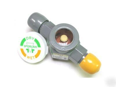 Sight glass 1/4 m x fm w/moisture indication SA12FM