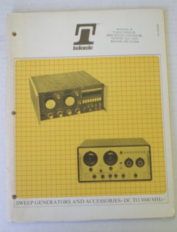 Telonic instrument catalog 1969 - $5 shipping 