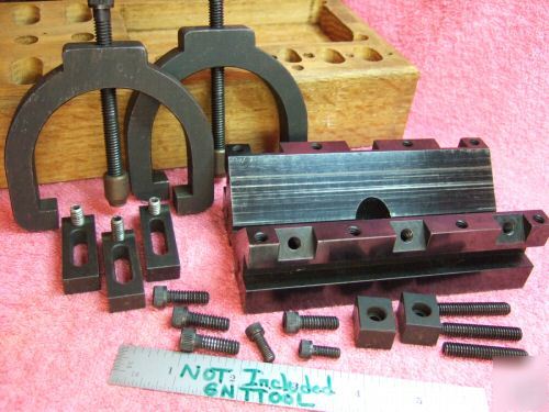 Vblock huge toolmaker made in case with clamps/screws