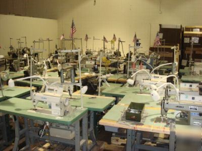 30 juki ddl-5550-6 industrial single needle machines 