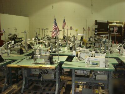 30 juki ddl-5550-6 industrial single needle machines 