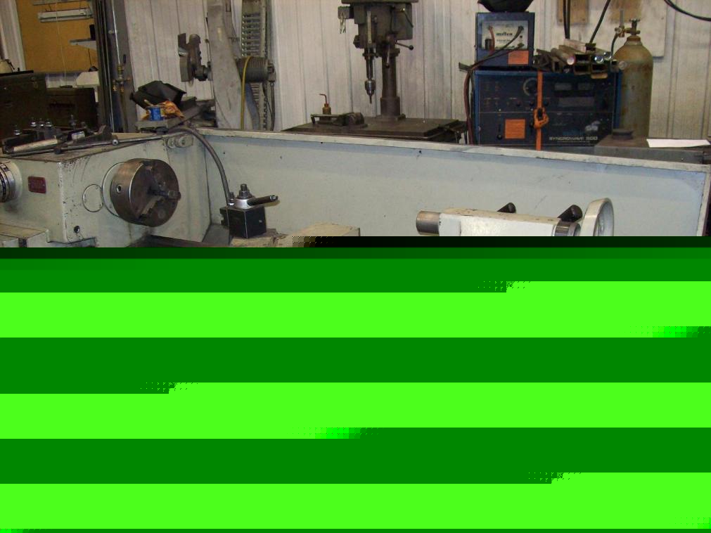 Clausing model 1500 lathe used
