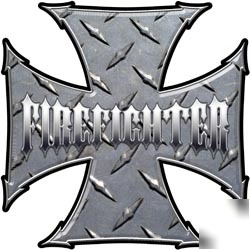 Firefighter decal reflective 4
