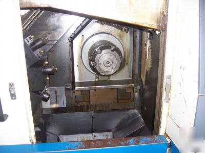 1998 okuma robusturn lfs-15 cnc chucking center OSP700
