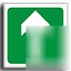 Arrow-thin line sign-s. rigid-150X150MM(sa-001-rc)
