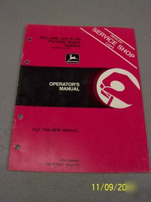 John deere dealer shop manual portable space heaters