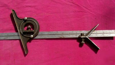 Protractor and centering tools with 18