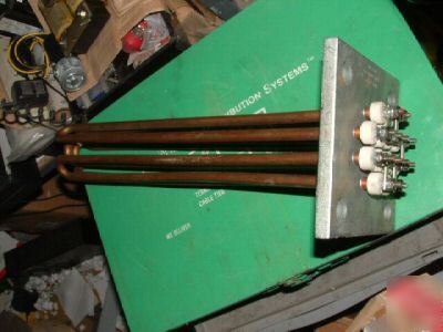 240 volt 9000 watt sqaure flange immersion heater nnb