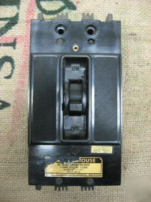 1222099 westinghouse de-ion 30A 600V 3P circuit breaker