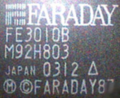 (2) rare faraday FE3010B M92H03 peripheral controller 