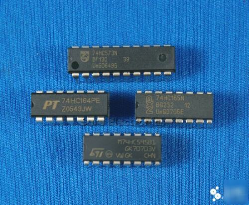 74HC164 165 573 595 latch & shift register ic kit 40PCS