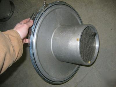 Comet vacuum hopper loader stainless steel (4448)