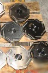 Hardinge chnc 8 station turret top plates