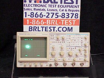 Kenwood cs-6040 oscilloscope 150 mhz / 4 ch no 