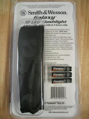 S&w smith & wesson galaxy led flashlight,police,hunting