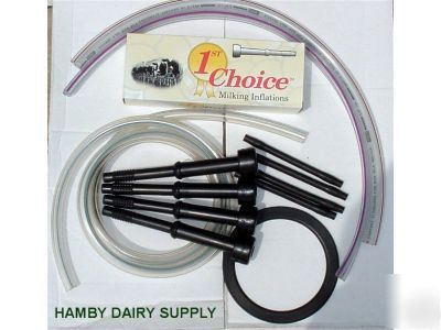 Spare parts kit for universal bucket milker