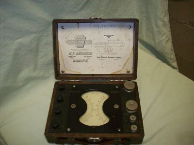 Vintage jewell dc volt-amp meter 0-150 volts, 0- 350 a