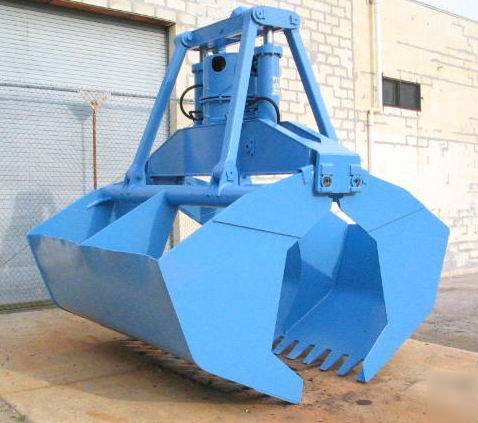 10-1/2 yard peiner clam shell bucket for overhead crane