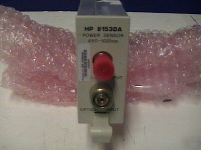 Agilent 81530A optical head interface module 