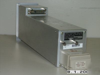 Ando aq-7148B fiberopticanalyzer single MODE1.31/1.55UM