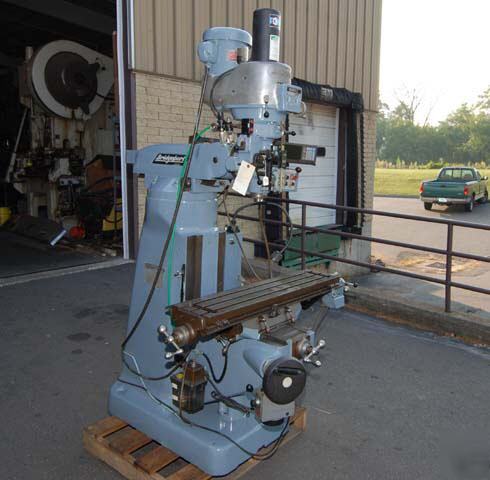 Bridgeport series i vertical miller -- loaded 