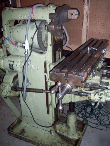 Garvin horizontal milling machine 9