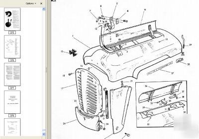 Massey ferguson MF35 fe service manual cd