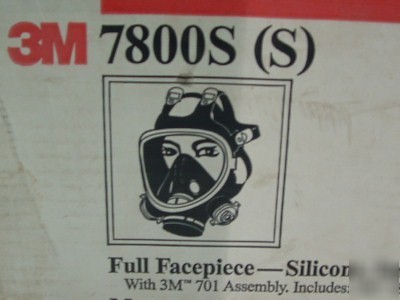 3M full facepiece respirator 7800S - small
