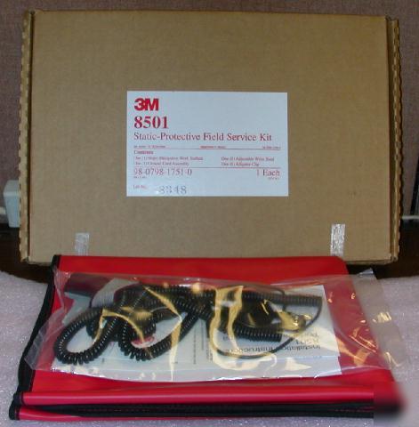 New 3M 8501 field service grounding static kit - brand 