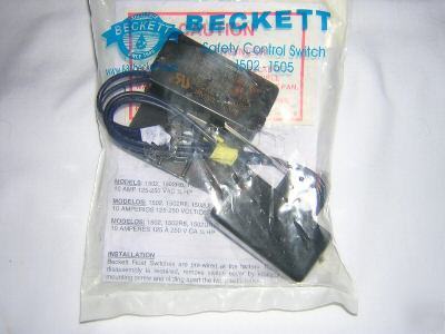 New beckett safety control switch 1502-1505 ( in bag )