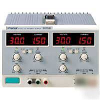 Protek 3015B - dual output power supply with digital di