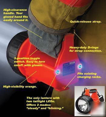 Streamlight fire vulcan fire department rescue light