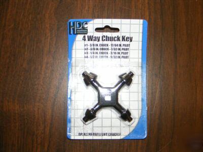 New 4-way chuck key great deal lost drill key 04197
