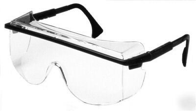 2 safety glasses patriot red, white and blue oversized
