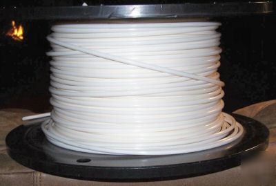 New 500 ft. roll white polyethylene tubing -4 mm x 6MM - 