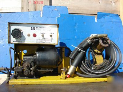 P&h chemtron bernard mig gun wire feeder welder rf-31