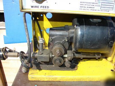 P&h chemtron bernard mig gun wire feeder welder rf-31