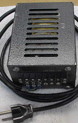 Power/mate pt-99 power supply +&- 15VDC variable