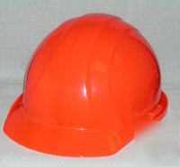 144 hi vis orange hard hats hardhat lot ~need logo?~