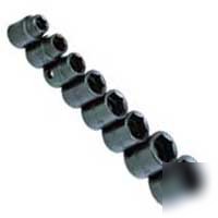 8PC 3/8IN. dr. std 6 pt impact socket set -s k tools