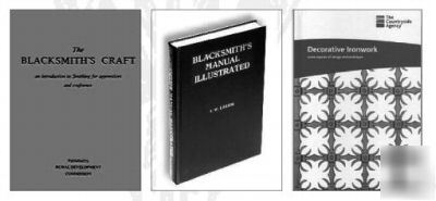 Basics of blacksmithing 3 book set at special price