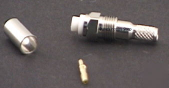 Coax connector fme female for rg-58/u 2PACK