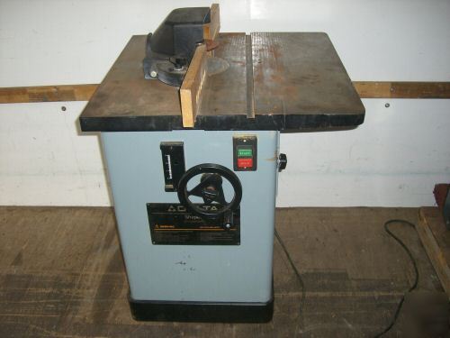 Delta heavy duty wood shaper 43-375 woodworking saw