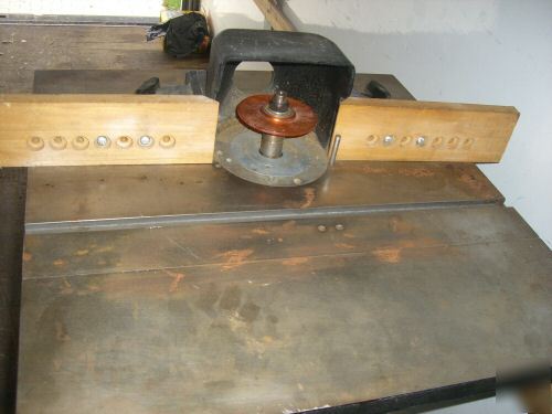 Delta heavy duty wood shaper 43-375 woodworking saw