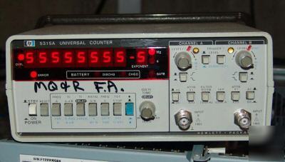 Hp agilent 5315A universal counter (100 mhz)
