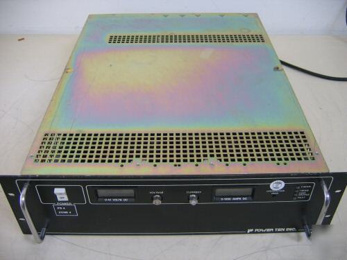Power ten P63C-101000 power supply 10V, 1000A