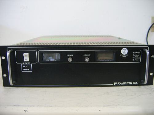 Power ten P63C-101000 power supply 10V, 1000A